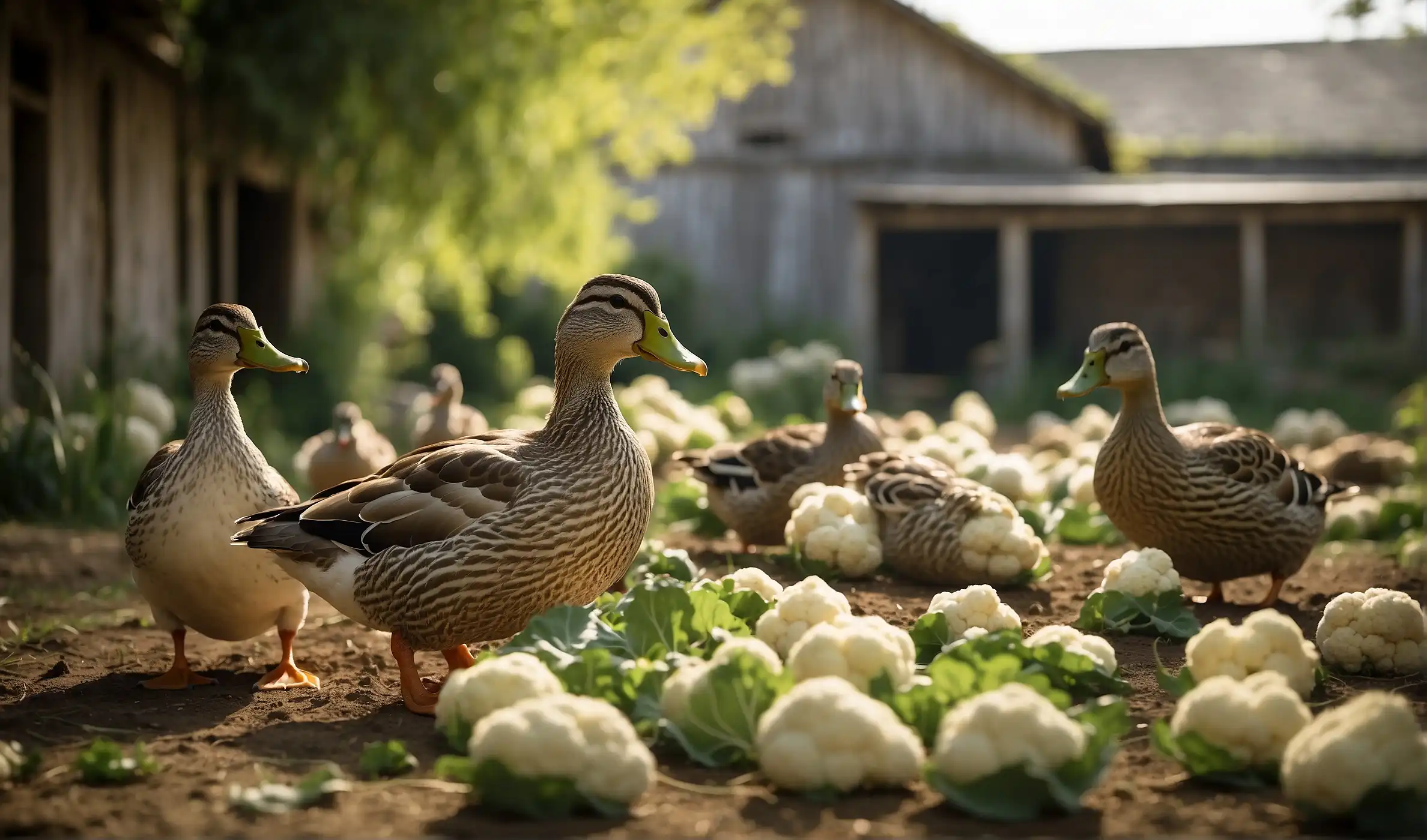 Can Ducks Eat Cauliflower? Nutritious Benefits Unveiled!