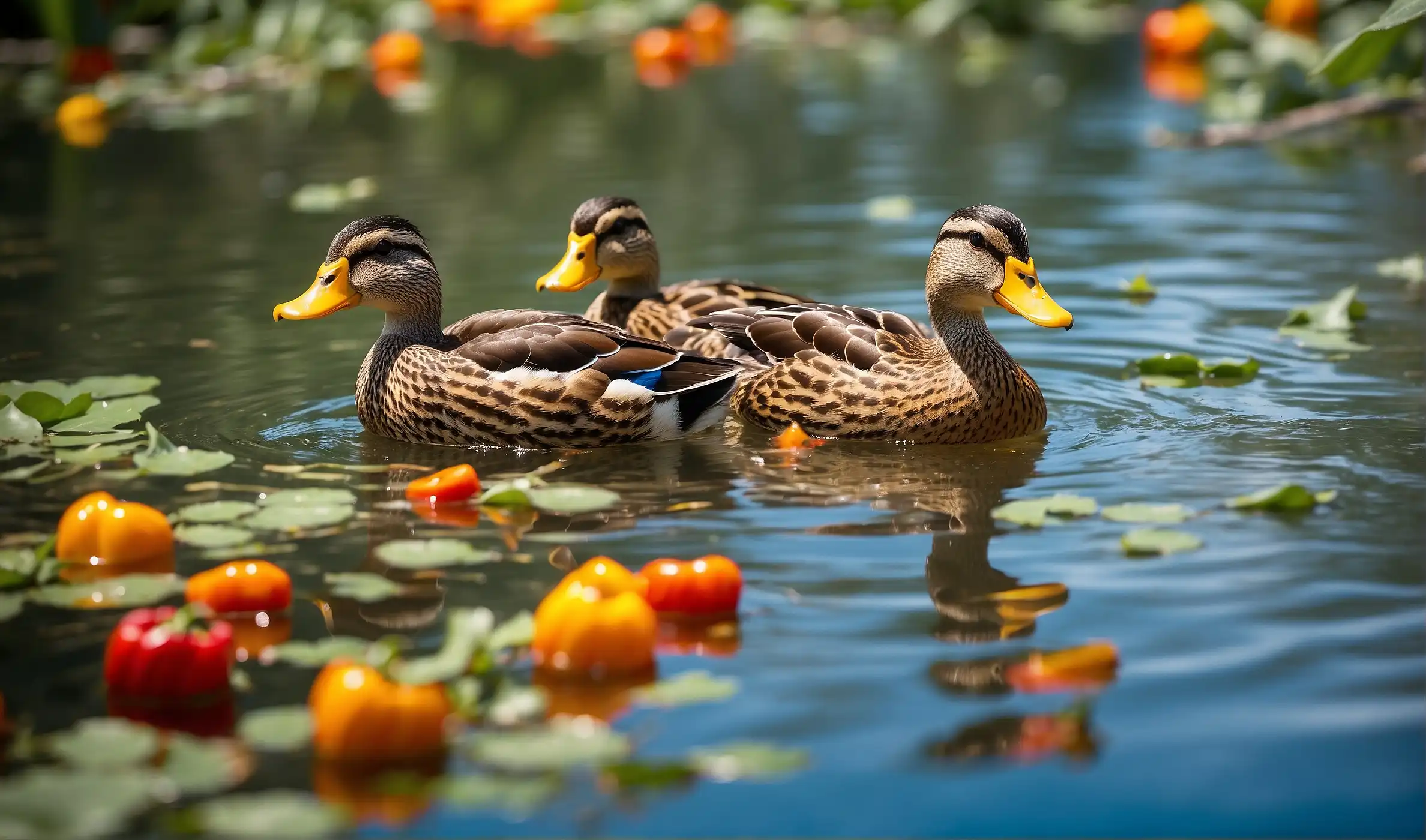 Can Ducks Have Bell Peppers? A Surprising Diet Insight