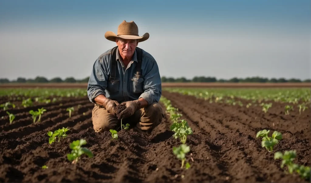 Planting sweet potatoes in Texas