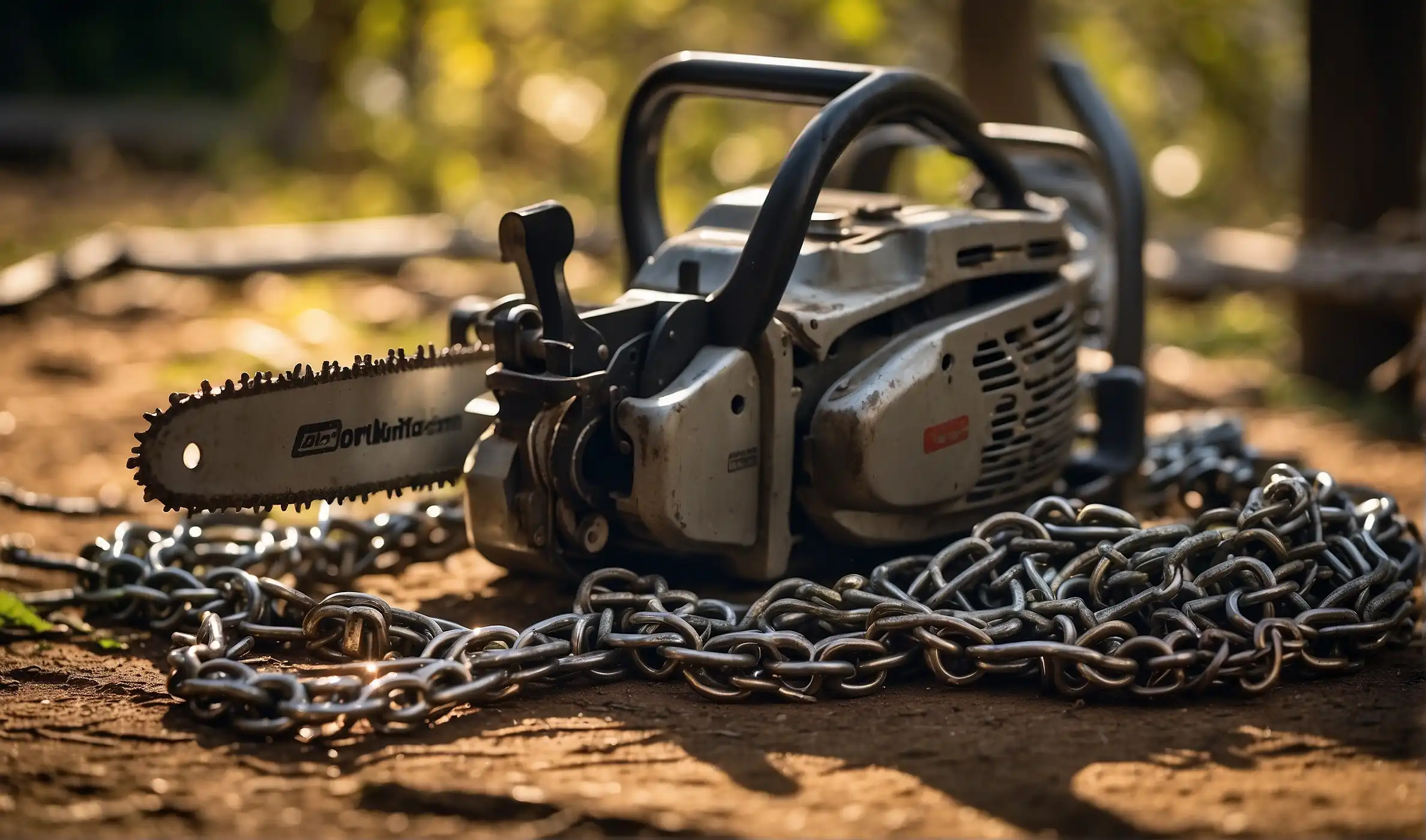 Untangle a Chainsaw Chain