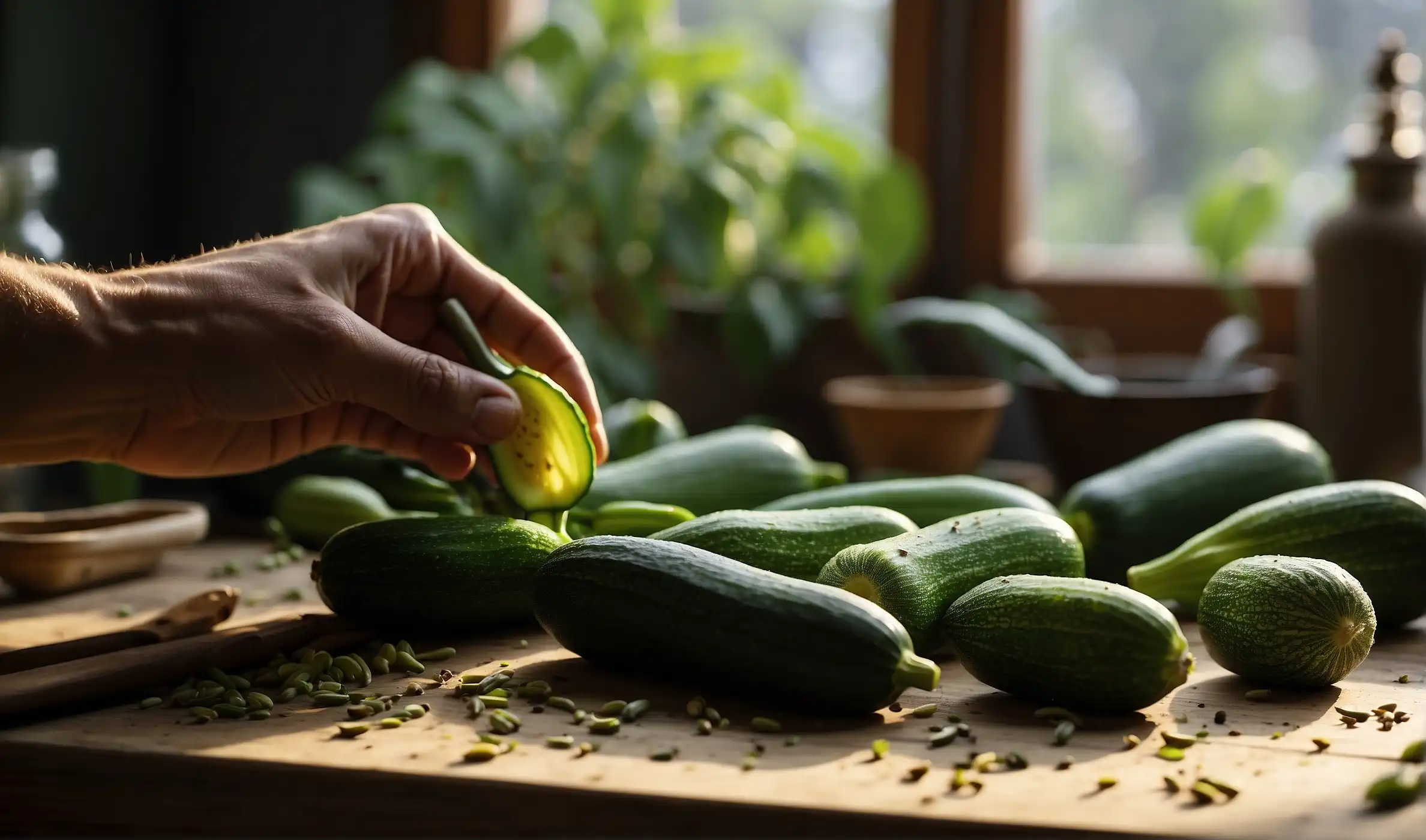 Learn how to preserve zucchini seeds