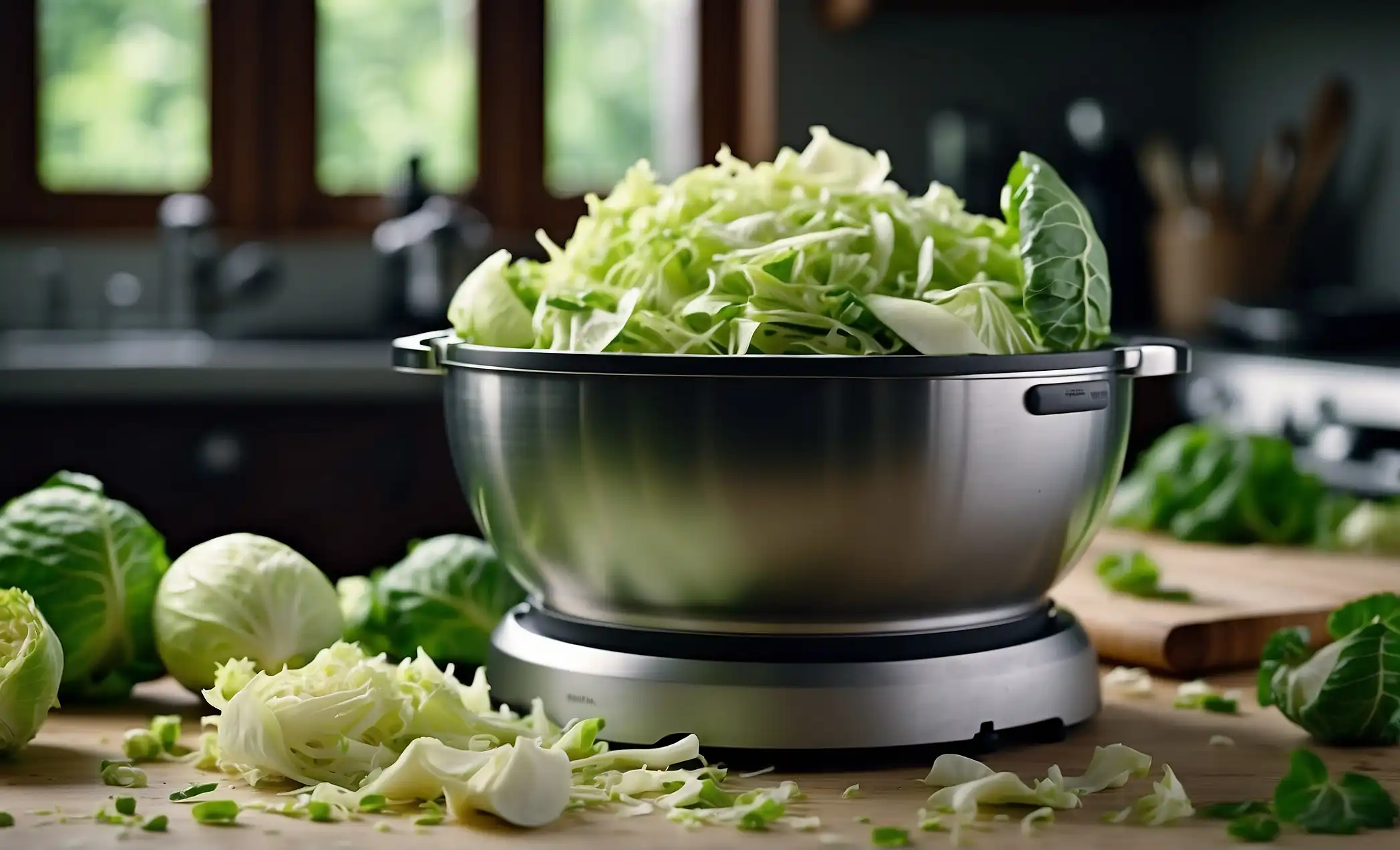 How to Shred Cabbage in Food Processor