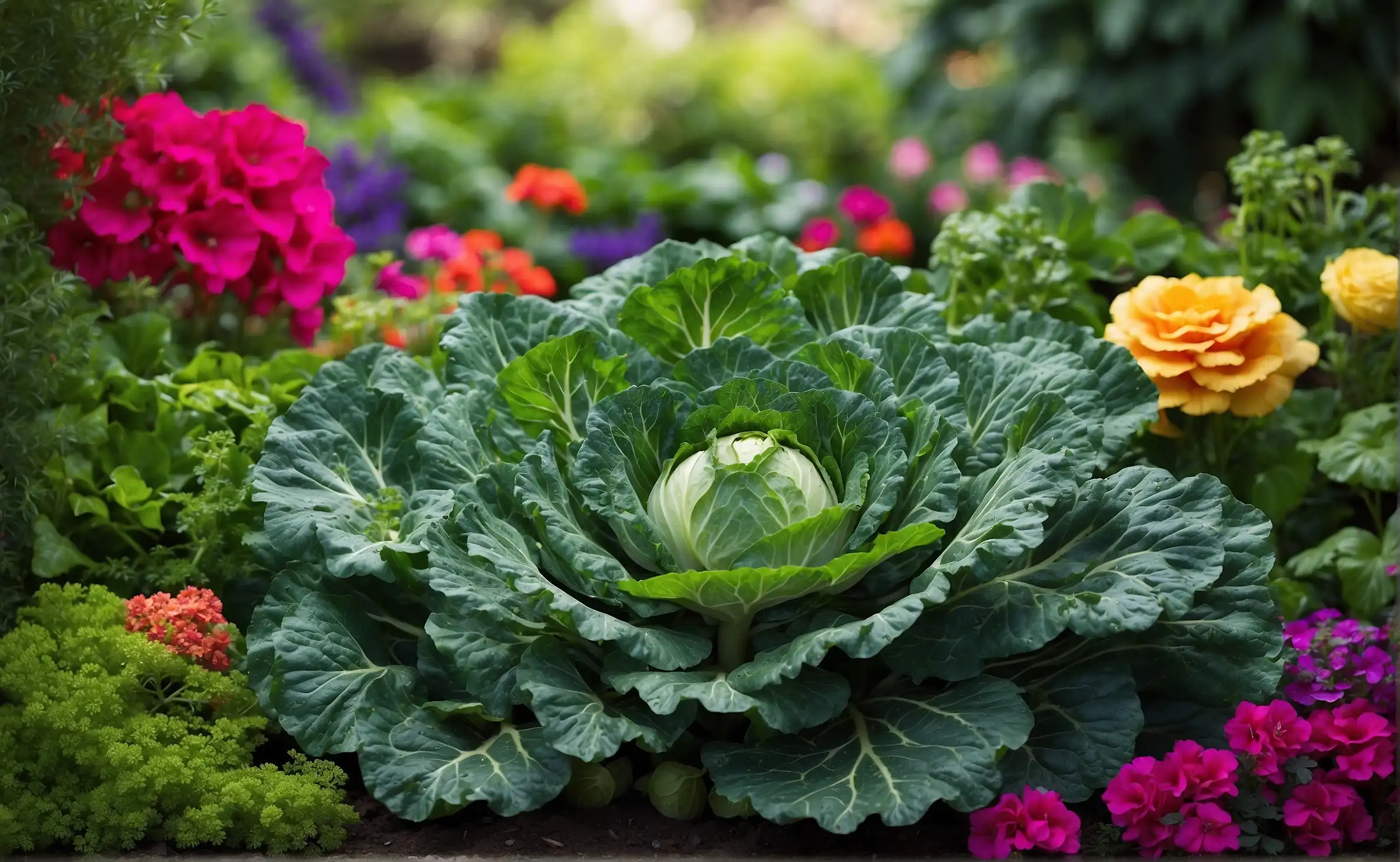 Plant with Cabbage