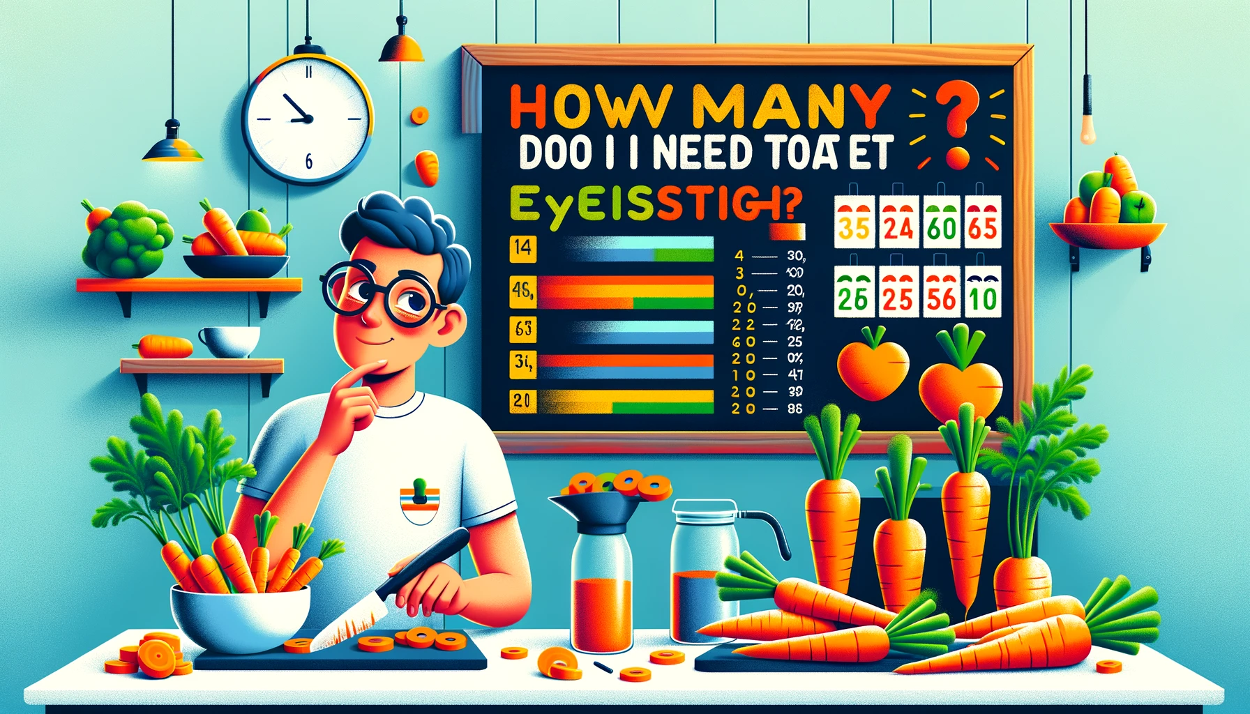How Many Carrots Do I Need to Eat to Improve My Eyesight: Eye Health
