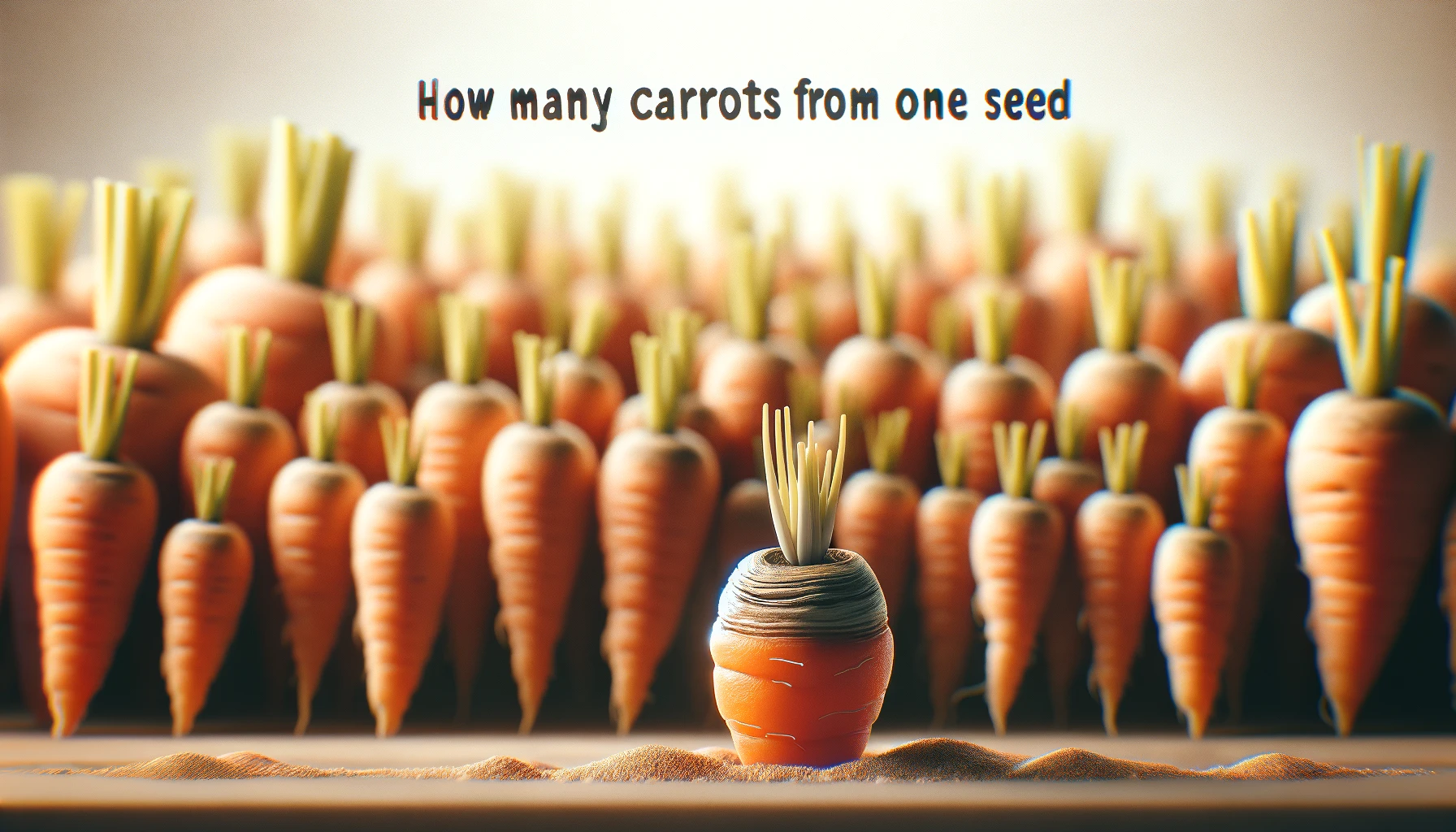 How Many Carrots from One Seed: Carrot Planting Insights