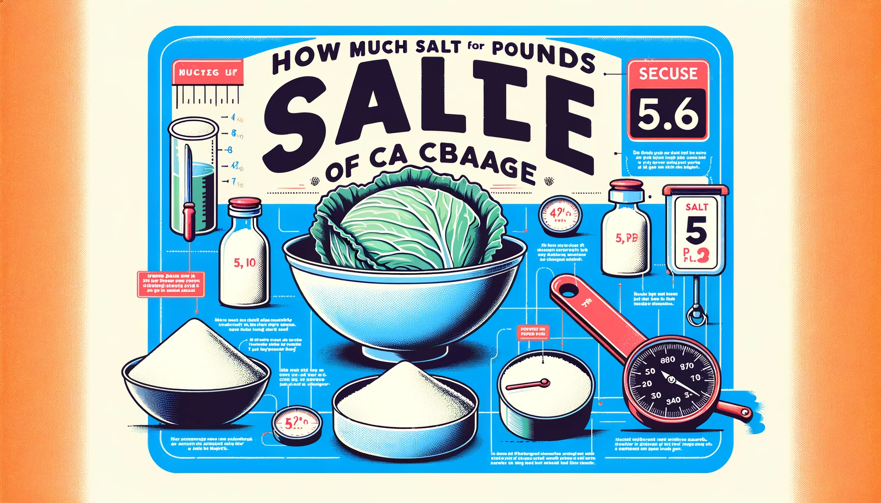 How Much Salt for 5 Pounds of Cabbage: Perfect Proportions