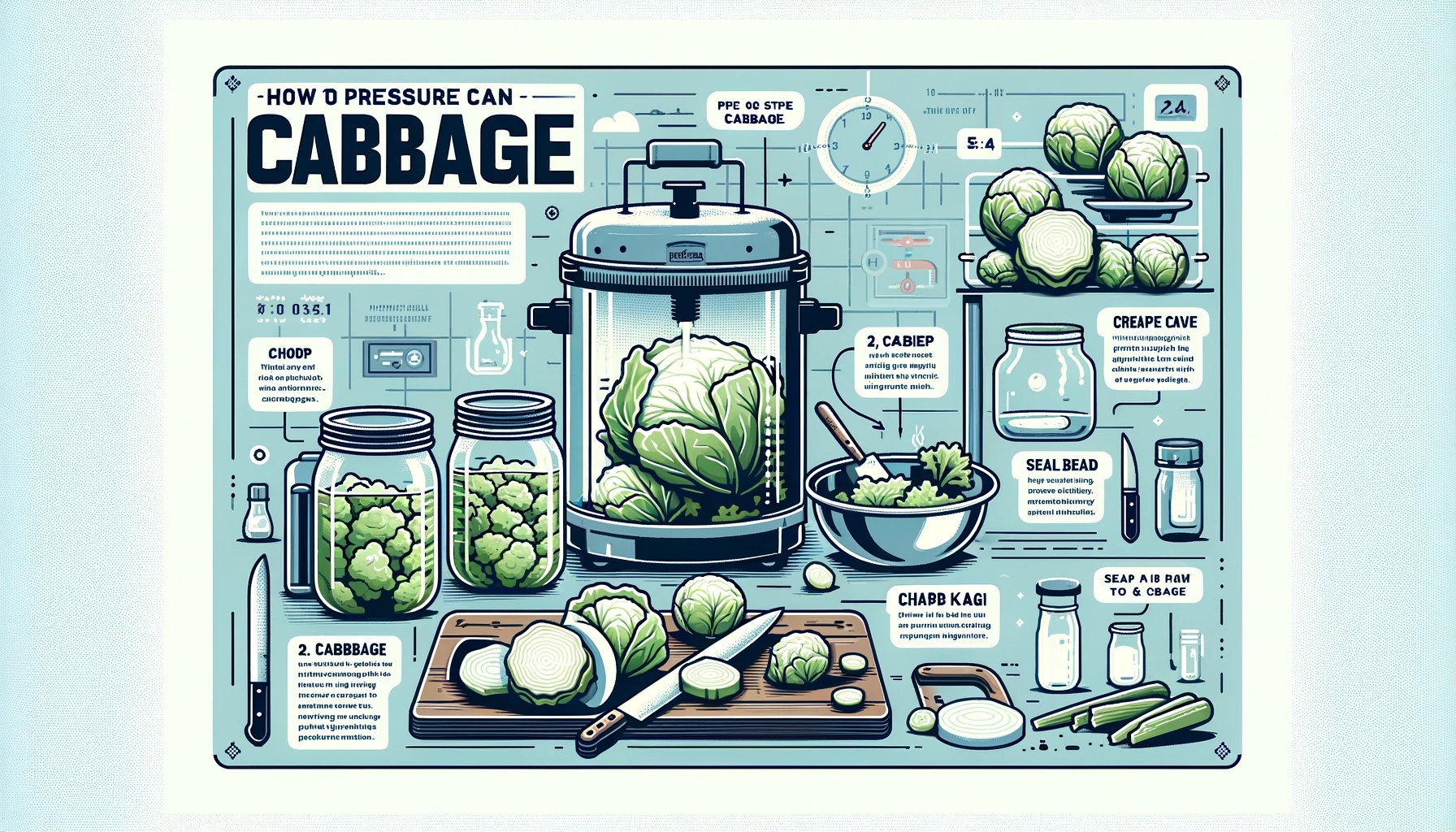 How to Pressure Can Cabbage: Canning Basics