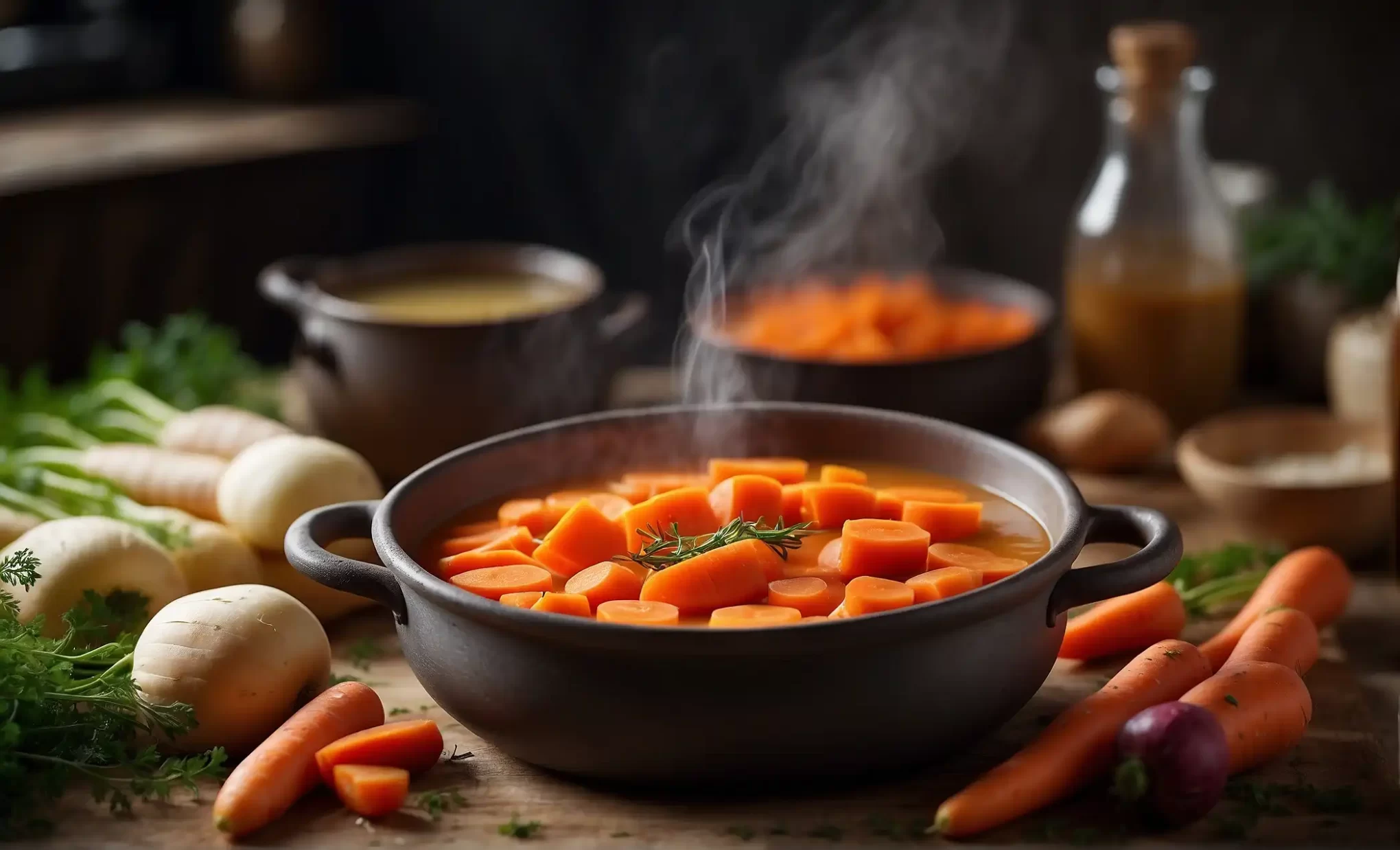 Soften Carrots for Soup