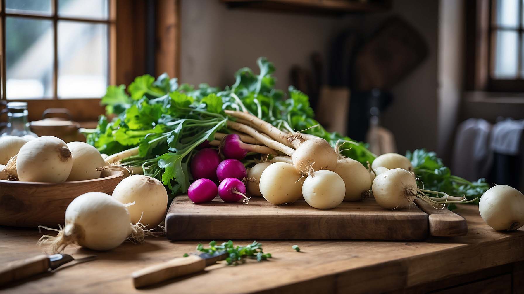 Turnips and Parsnips: A Journey with Root Vegetables